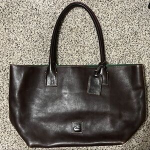 Dooney & Bourke Brown Leather Tote